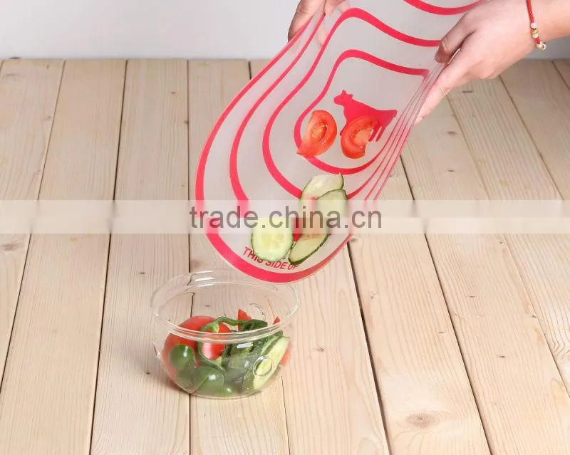 foldable flexible plastic pp kitchen cutting board