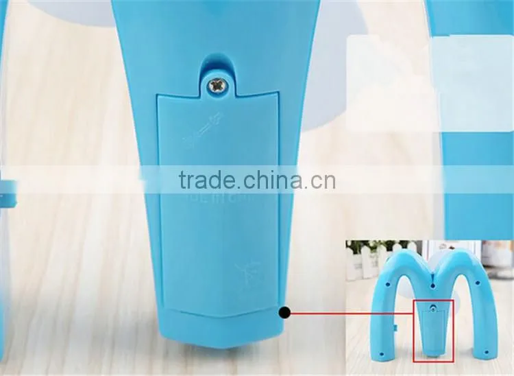 Portable M-Shaped USB Rechargeable Battery Mini Fan For Desktop