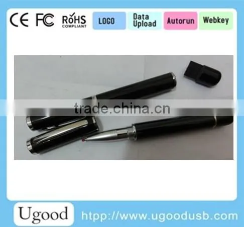 Free laser logo promotion gift metal pendrive,2016 hot sale U-disk with real capacity, bulk cheap flash memory with CE/ROHS