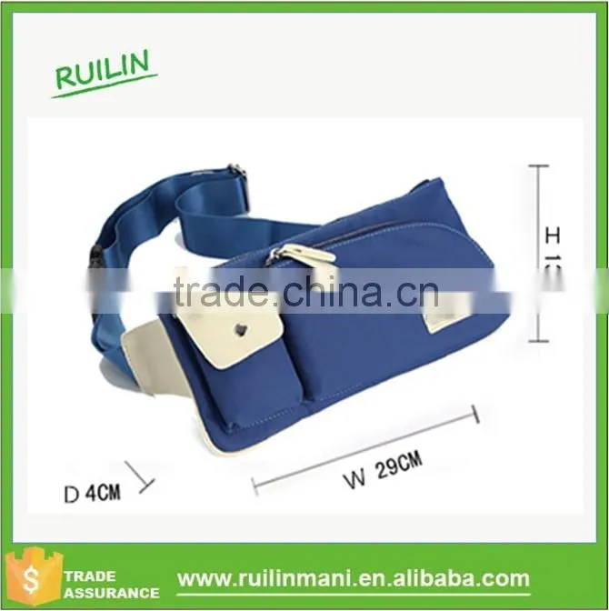 New Product 2016 Fanny Pack Men Waist Bag With Waist Belt