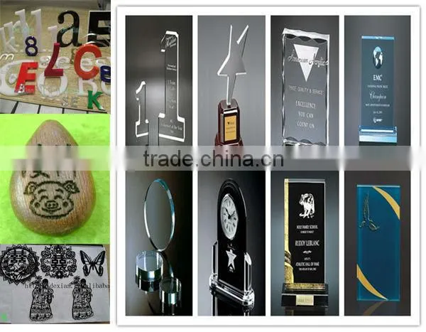 Best sale DX-L 960 3d laser engraving machine price for wood craft