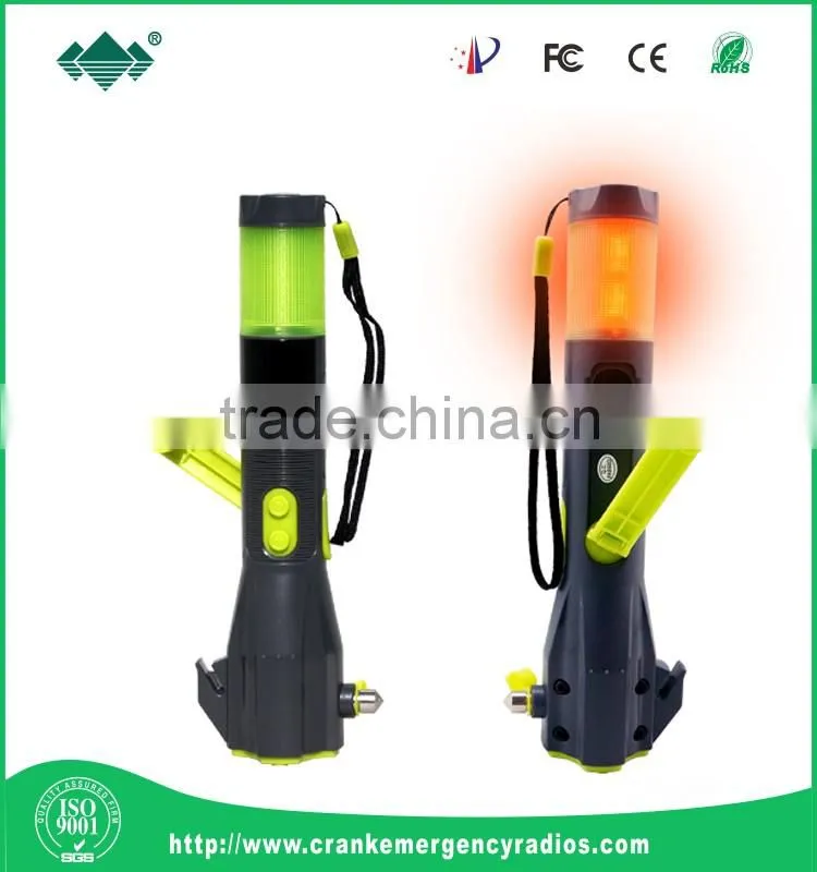 Emergency multi-function safety hammer withLED/SOS light,knife.magnet