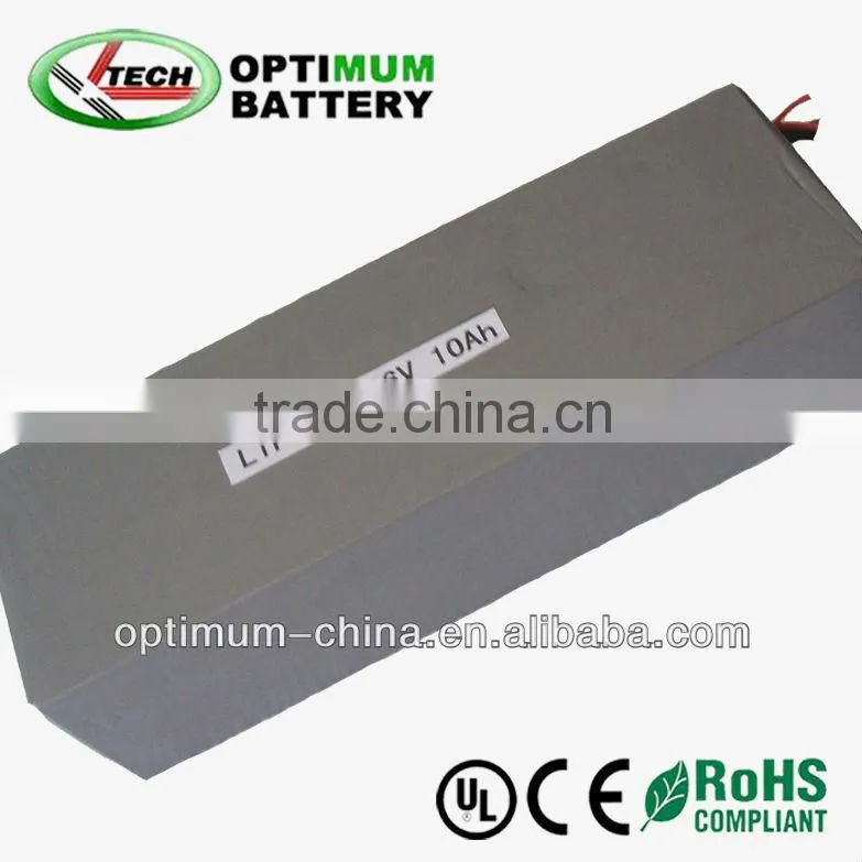 lithium 36v 10ah electric scooter battery