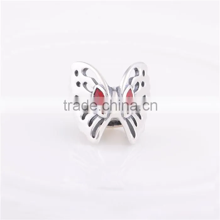 Latest Design Beads Necklace Butterfly Charms Fit Bracelet Jewellery
