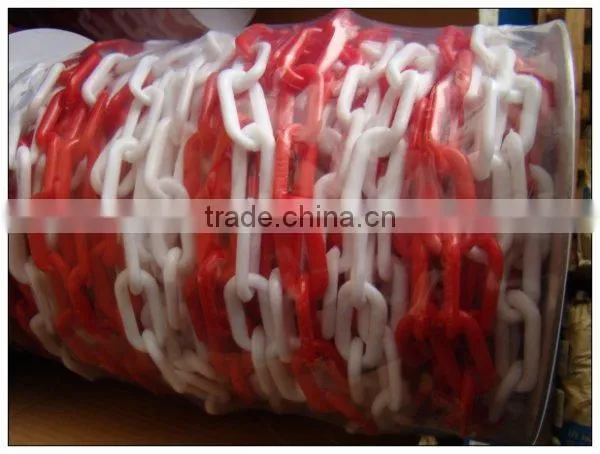 traffic roadway safety plastic chain
