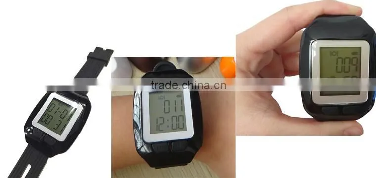 Convenient wireless table buzzer for restaurant