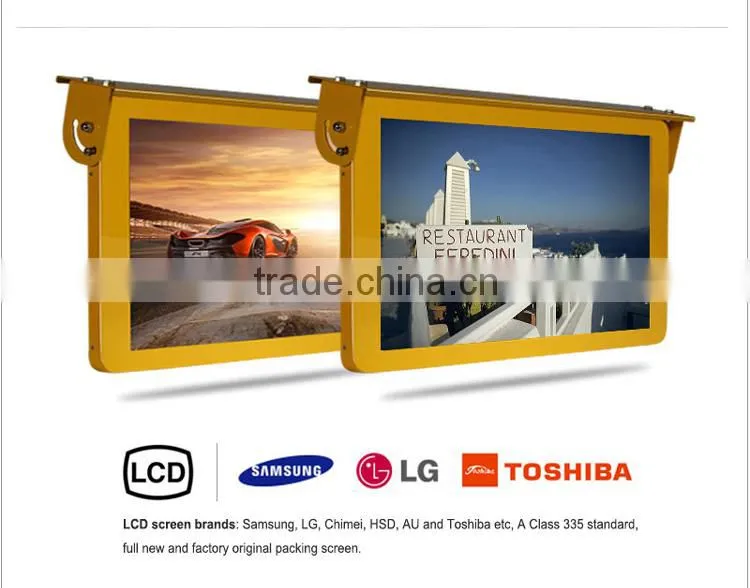 27" LCD Advertising Bus Digital Signage