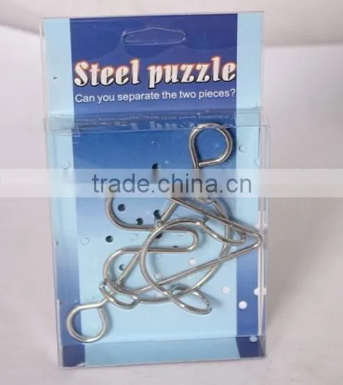 New fashion intelligence toy steel puzzle / magic toys puzzles / flexible puzzle toy