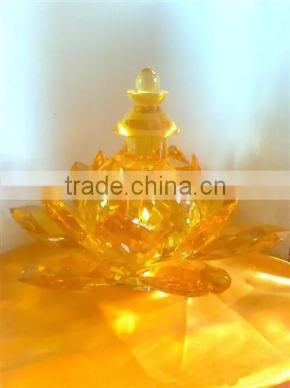 high quality yellow crystal flower