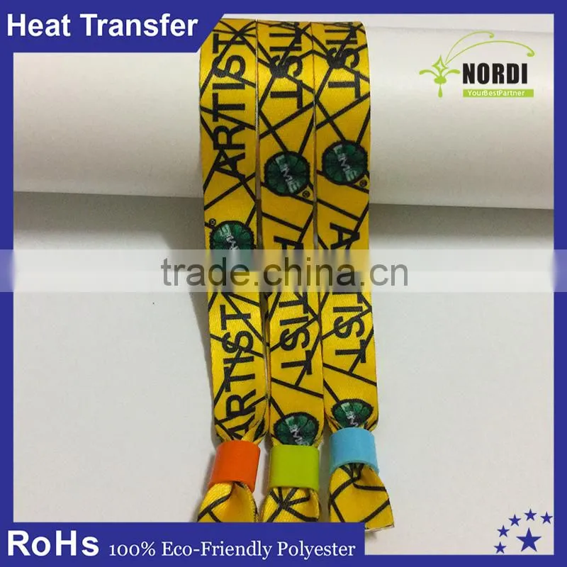 party wristbands with plastic lock/Woven thread wristband/Woven thread bracelet