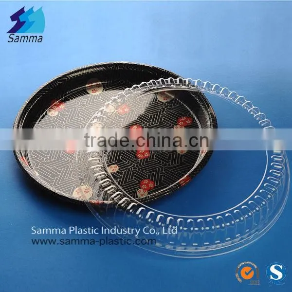 Plastic OPS Round Food Trays