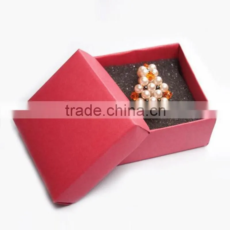 High quality jewellry packaging boxes with lid / mens jewelry box