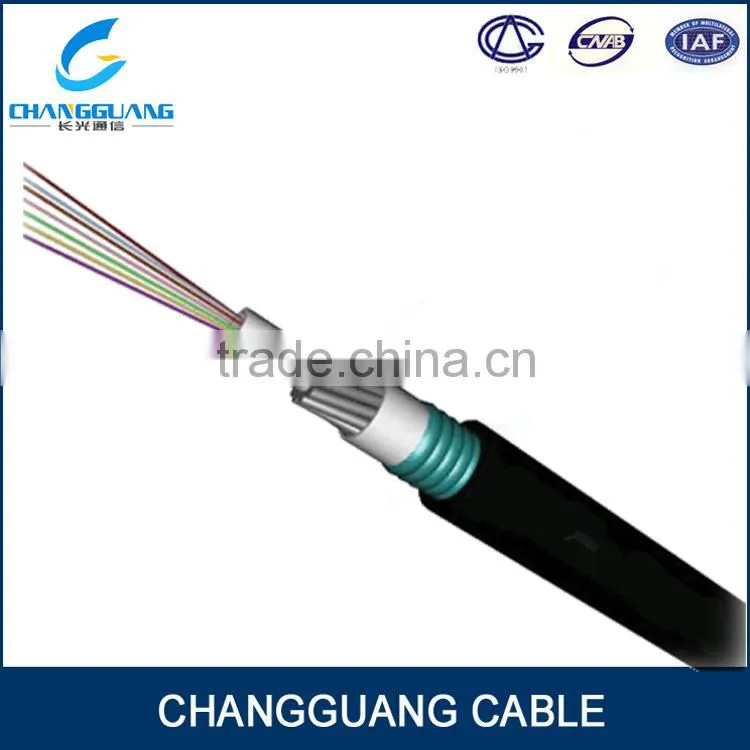 China factory supply high quality direct buried armored 36 core single core optical fiber cable