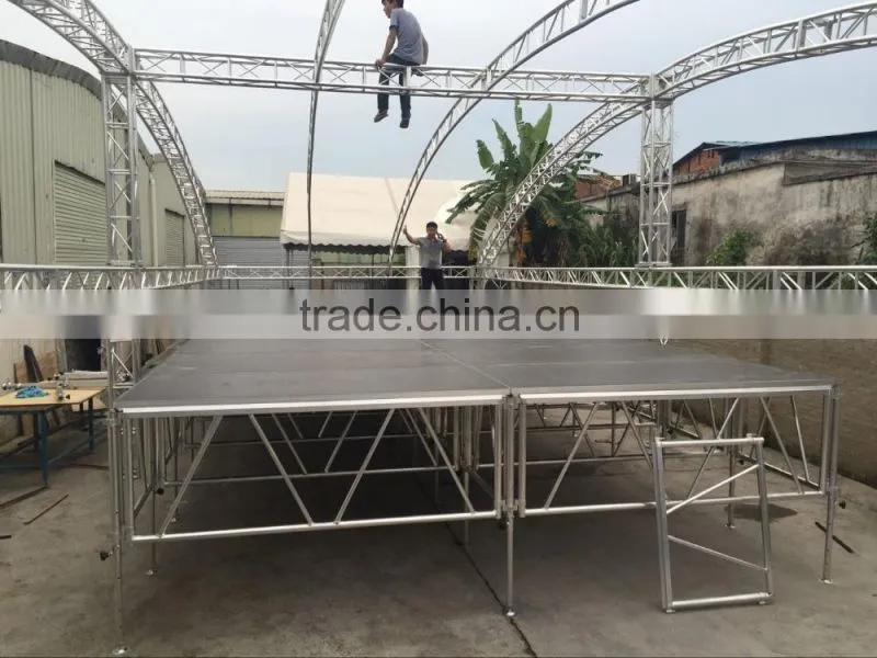 2016 new desige cheap portable platform,on sale aluminum portable stage