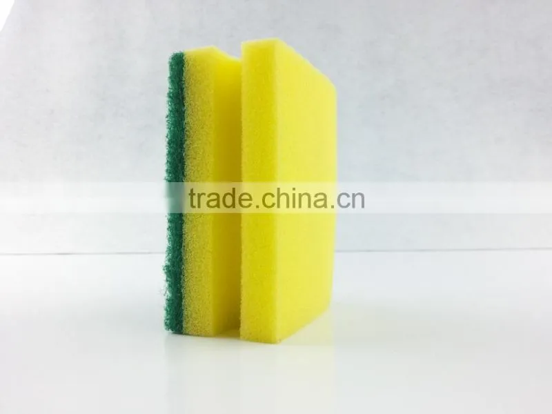 sponge foam with scouring pad