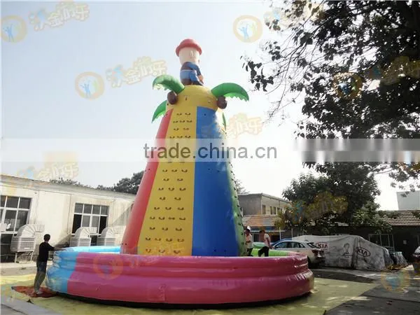 Kids inflatable climbing walls for sale