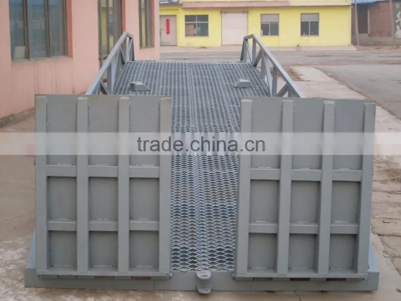 hydraulic container loading dock ramp lift for sale