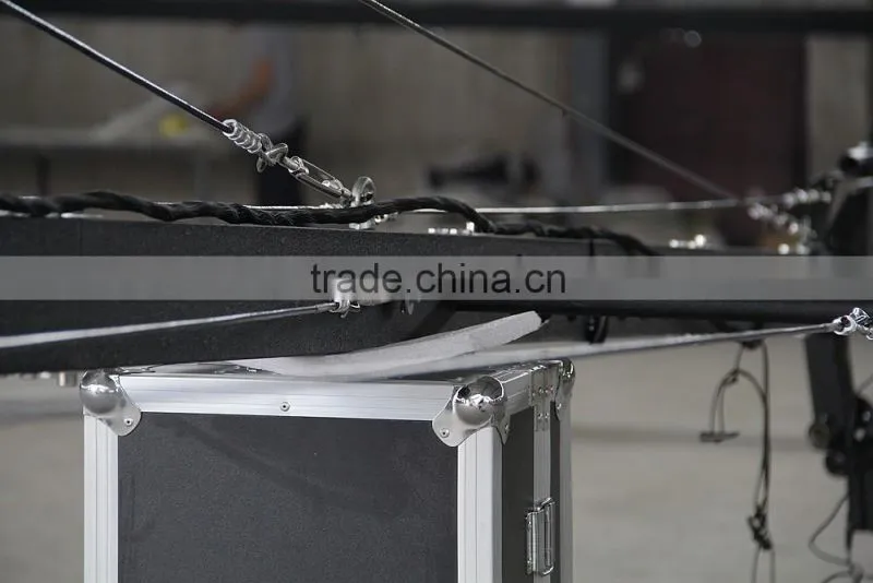 Professional 10m TV camera crane square jimmy jib cranes for video shooting