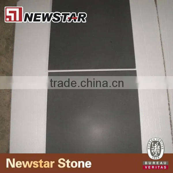 Newstar honed black basalt stone