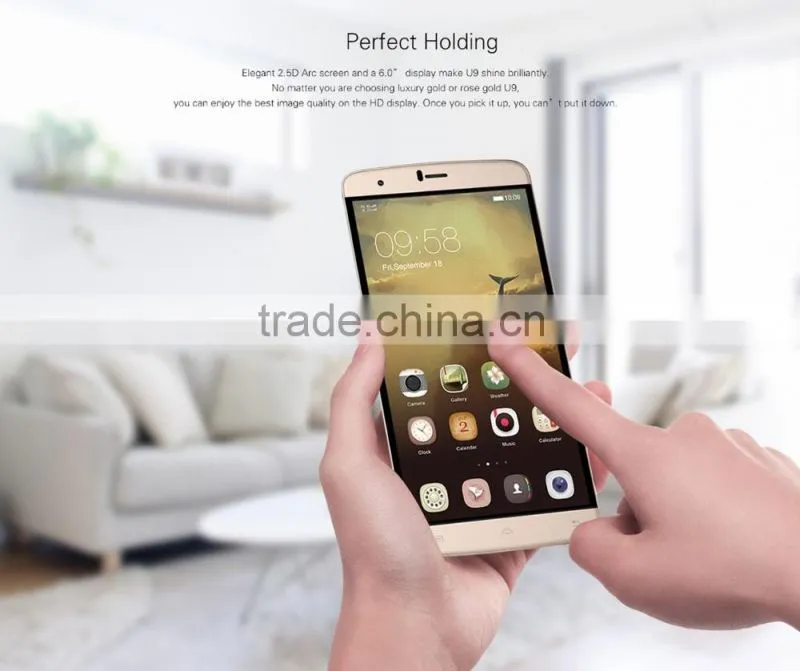 iNew U9 Android 5.1 2.5D Arc Screen 6.0 inch MTK6735 1.3GHz Quad Core 1GB RAM 8GB ROM A-GPS OTG Light Sensor Bluetooth 4.0