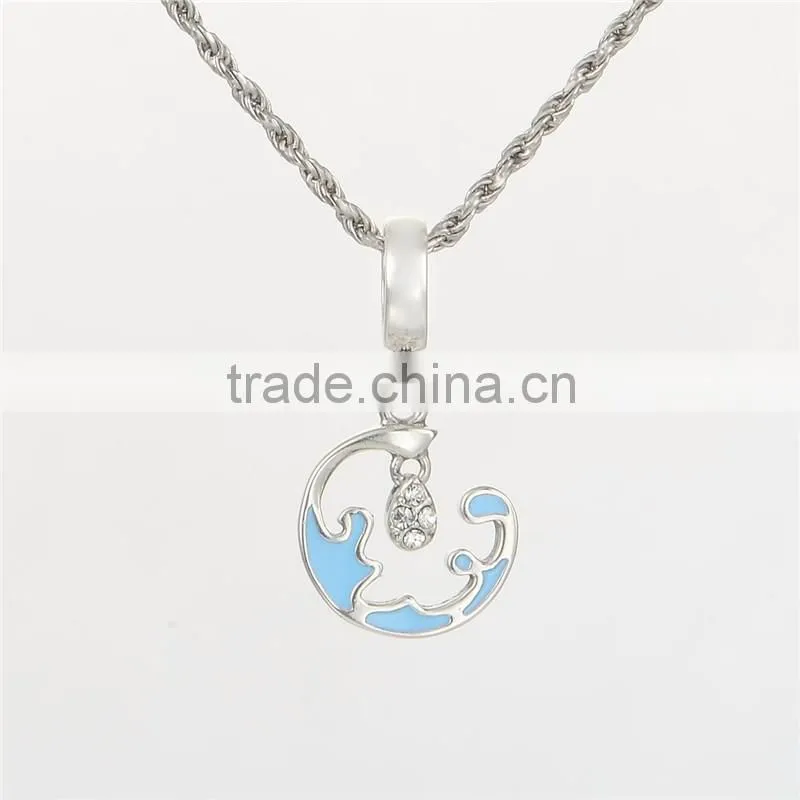 Sea Charm Me Products Charms European Charm Bracelet Necklace 100% Real 925 Sterling Silver S209 Aaa Cubic Zirconia