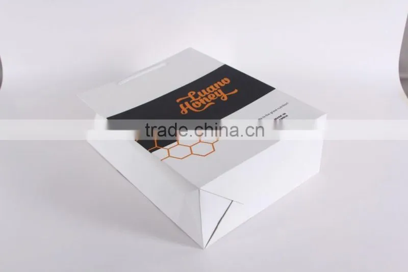 customized paper shopping bag with your logo printing