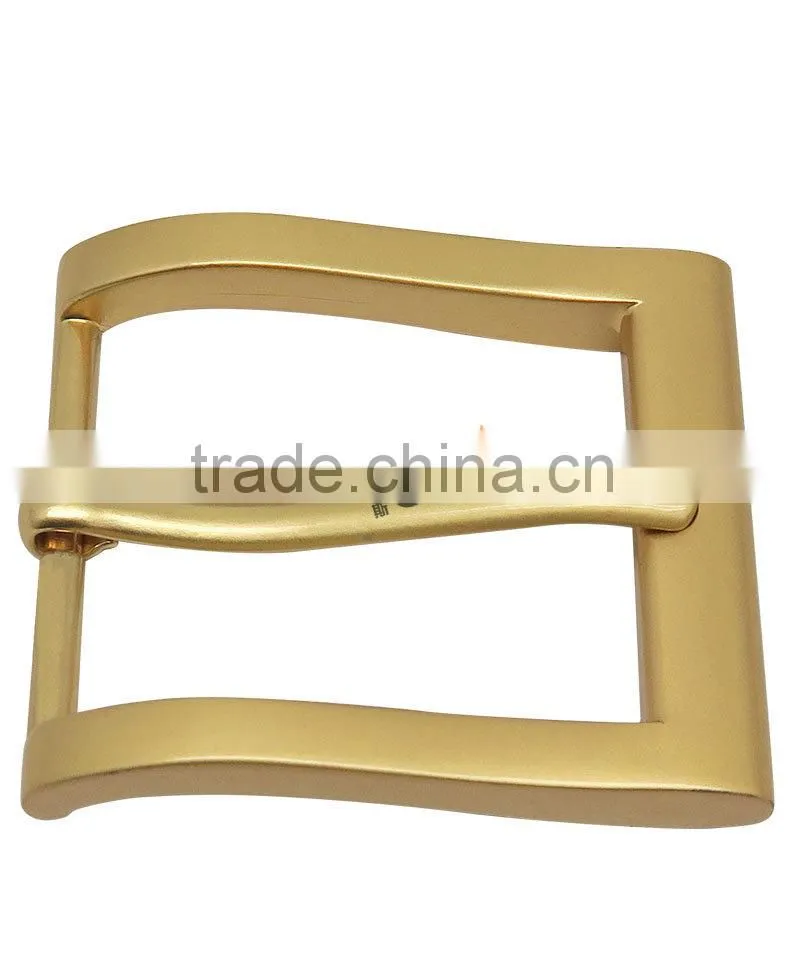 Uniform Accessories Gold Metal Custom Pin Belt Buckle