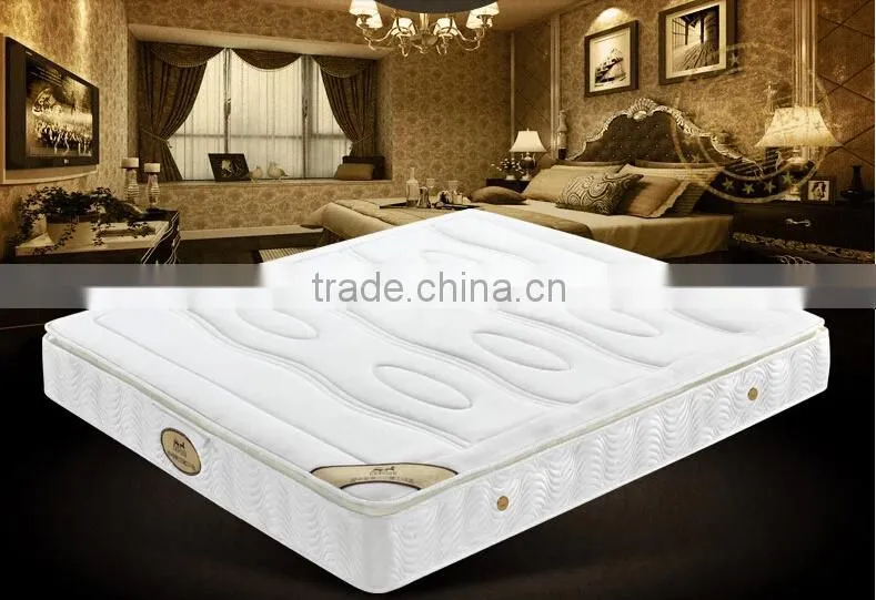 competitive rhombus full size pocketed coil spring mattress DS-E10