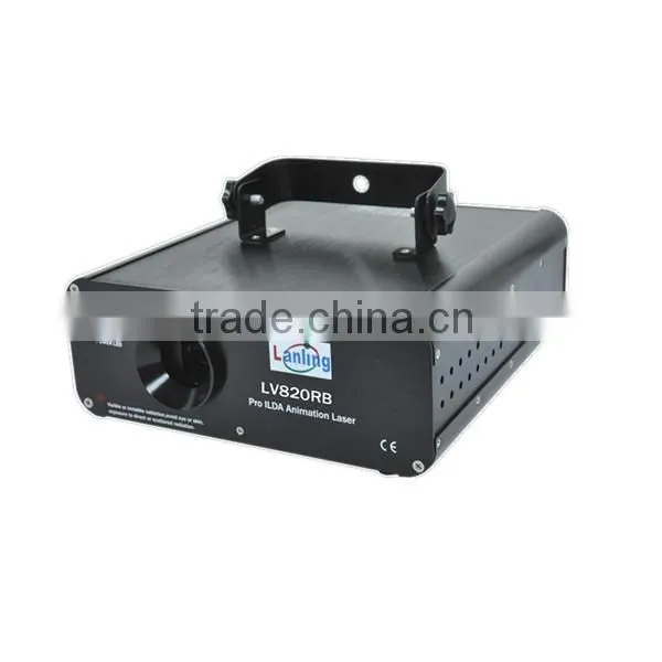 LV820RB 200mW Rose 10kpss ILDA Animation laser Light