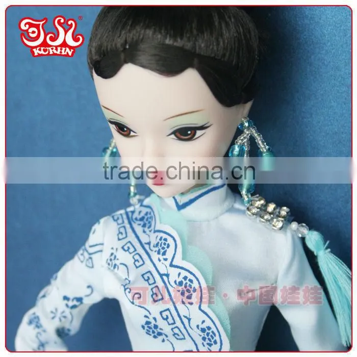 11'' or 11.5'' high end fashion Chinese lady doll gift