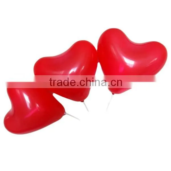 2016 hot sell heart shaped balloon for party decoration