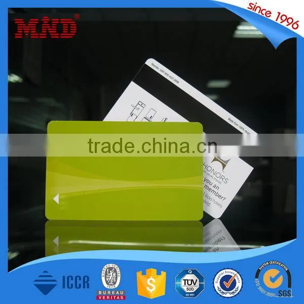 MDH246 High performance Magnetic stripe/ Salto RFID PVC hotel key card