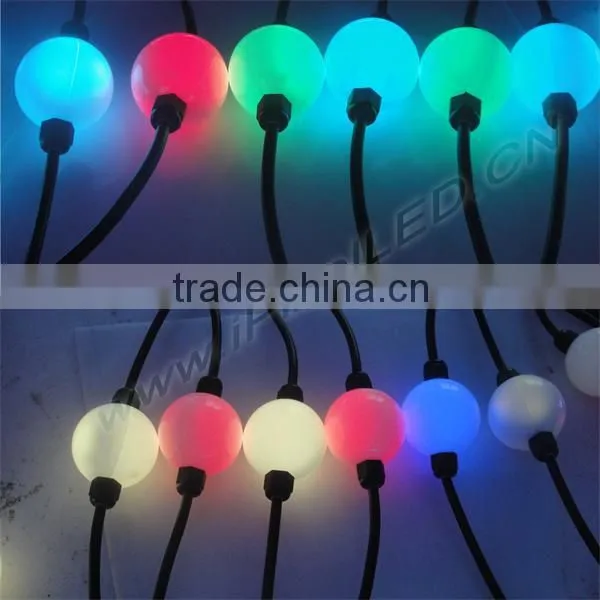 50mm 3D ball led nodes Full color DMX LED balll light