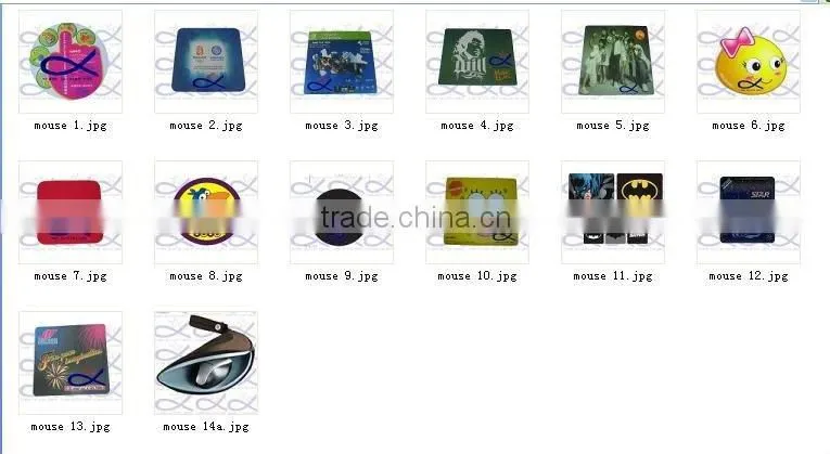 Factory price advertising rubber mouse pad mouse mat