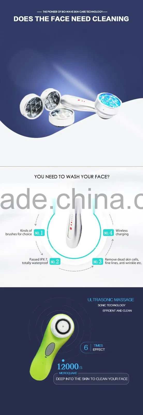 2016 New Design Low Price facial massage machine