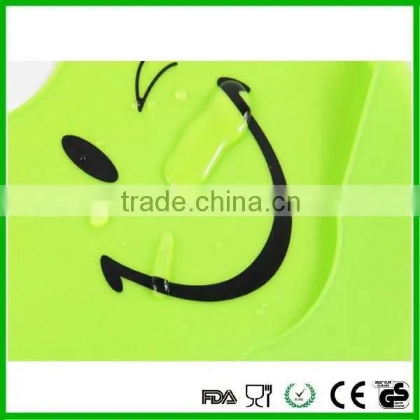 Custom silicone baby bib baby bib silicone adjustable baby bib