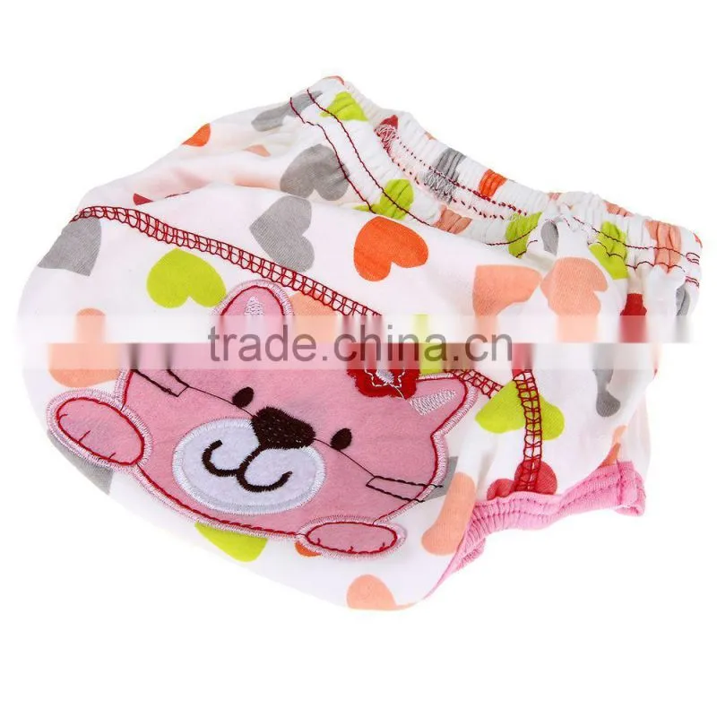 L'alysse Cotton Reusable Baby Infant Diaper Pant Waterproof Cover Training Cat Print