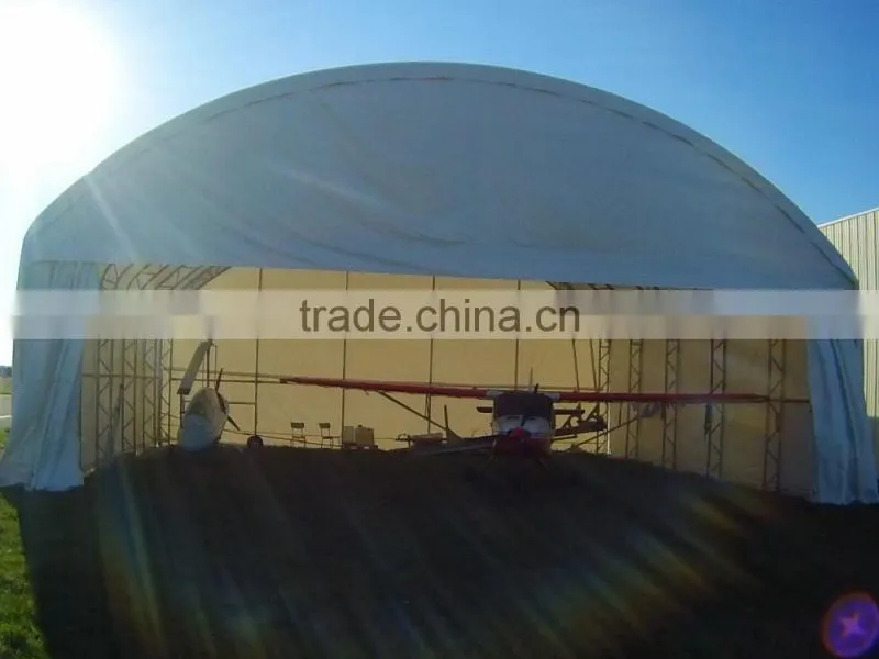 Prefabricate steel frame aircraft hangar tent