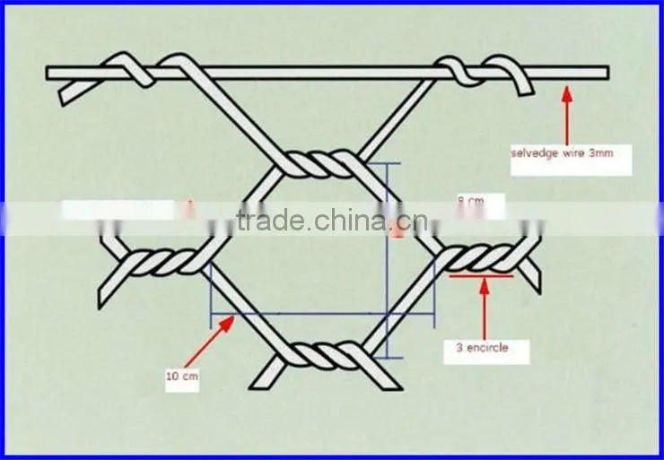 Galvanized Hex Wire Mesh / Chicken wire mesh / Hex wire mesh