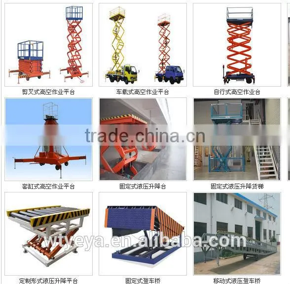 hydraulic cylinder for hydraulic lift elevator platform