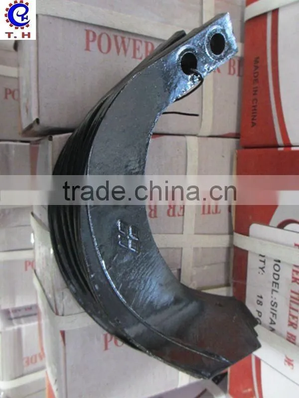 GN12 SIFANG tiller blade for tractor 18 pcs one set IS09001