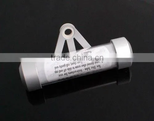 Tax Paper Holder Blue Disc Tube for Motorcycle/Bike/Motorbike/Scooter/Quad/Moped