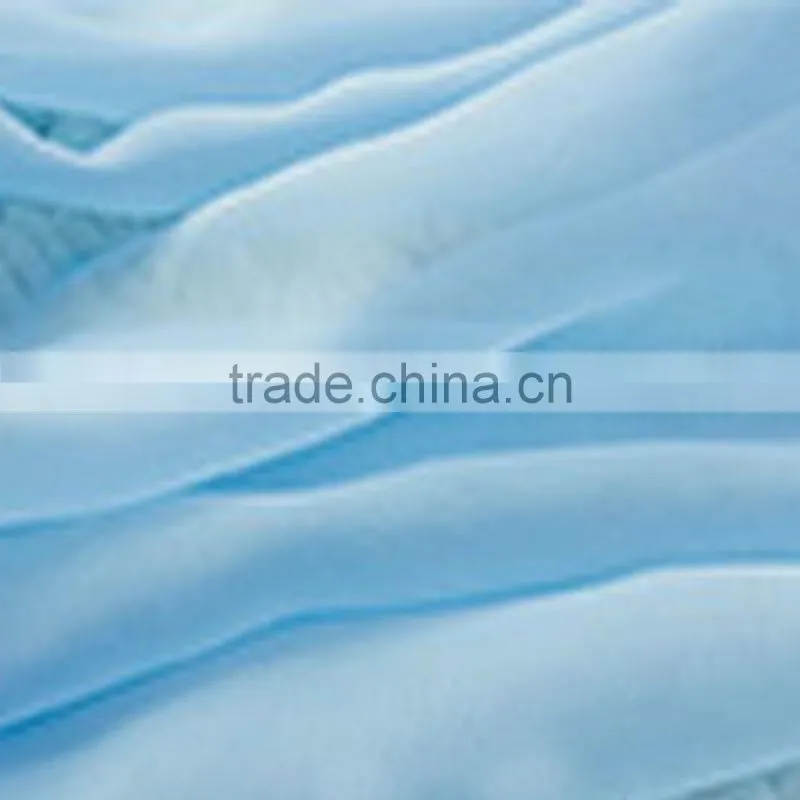 Fully Stitched cheap Curtain Solid Sheer Voile Window Panel Drapes Sky Blue curtains and drapes