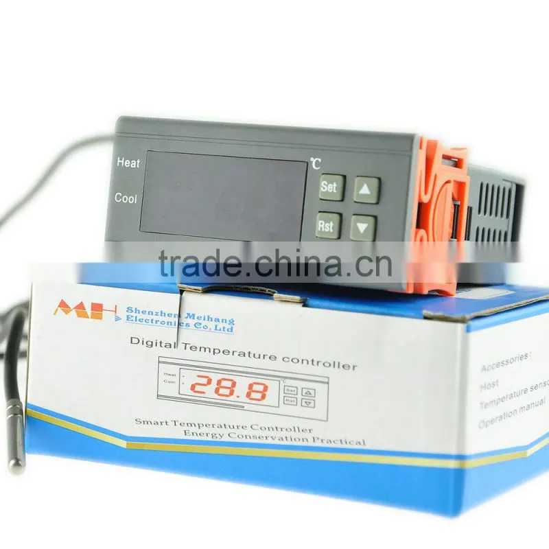 DC12V 10A Digital Temperature Controller Aquarium Sensor Thermostat