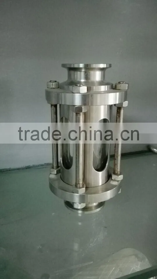 China supplier stainless steel sight glass sanitary ,sight glass tri clamp,sight glass valve
