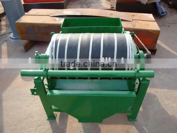 Multiple use wet and dry magnetic separator for iron sand separation