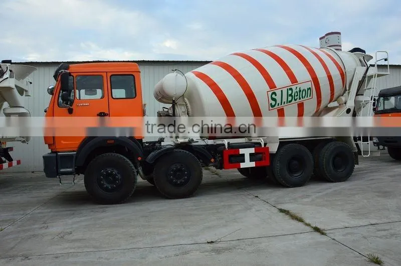 hot selling BEIBEN concrete truck-mixers with 12~16cbm capacity for sale