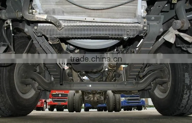 4x2 180hp Howo T5G Cargo Crane Truck Chassis sale in Senegal