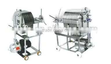 juice plate frame type filter