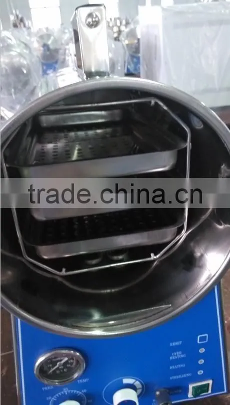 Electric table top dental autoclave sterilzer